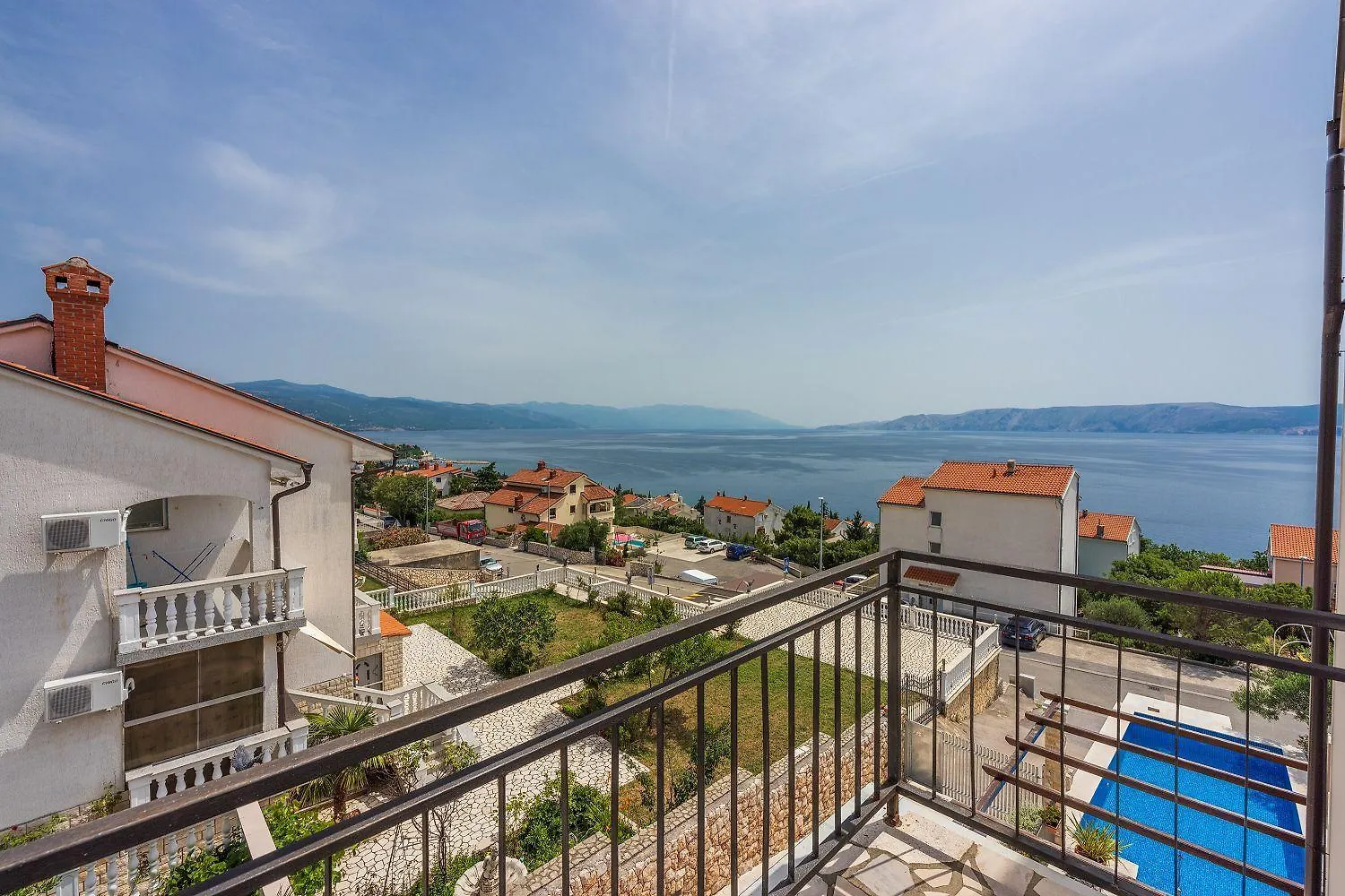 Modernes Apartment Nur 300 Meter Zum Strand Mit Meerblick, Pool, Grill - Hundefreundlich Novi Vinodolski Croatia